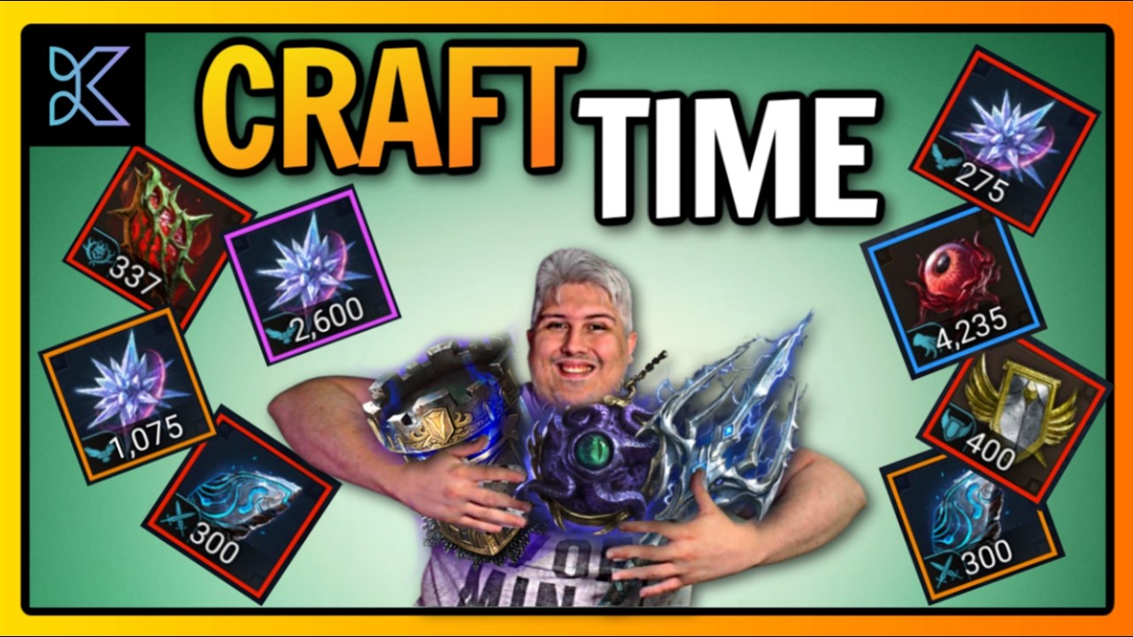 RELIC CRAFTING SESSION ! | RAID: Shadow Legends