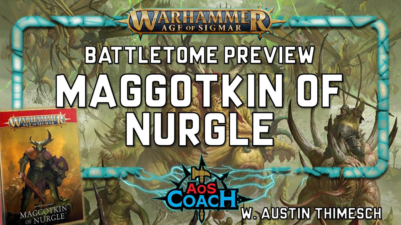 Maggotkin of Nurgle Battletome Preview | AoS 4e