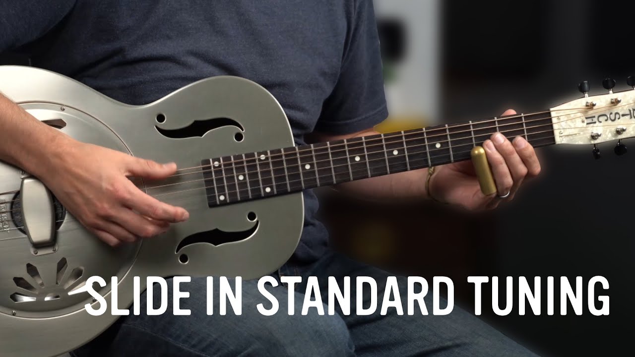 Think You Can't Play Slide Guitar in Standard Tuning?