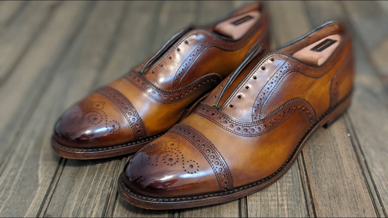 These Allen Edmonds Strands get a custom makeover!