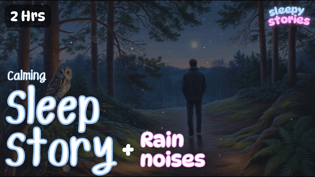 A Sleepy Night with Owls  Whispered Secrets of the Forest | Peaceful Story | Cozy Sleep story