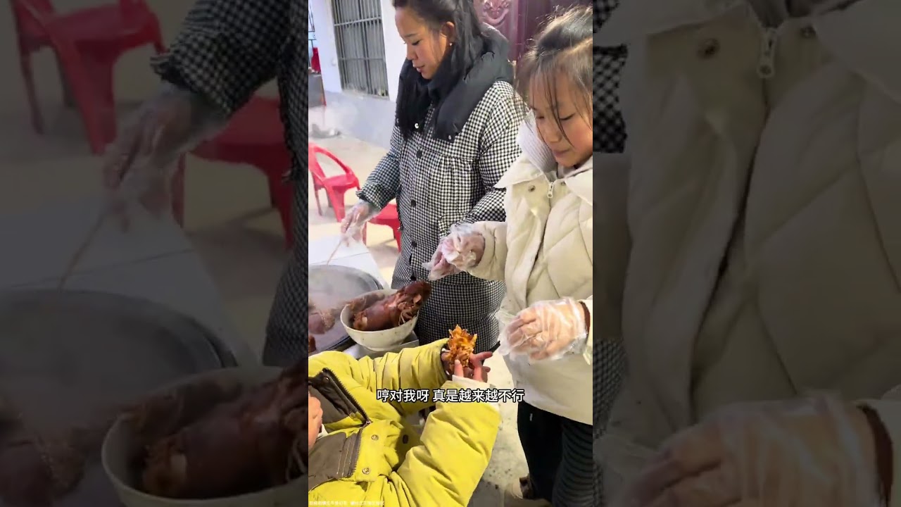 今天妈妈又来蹭吃蹭喝，可想而知，最后还是被依依赶出去