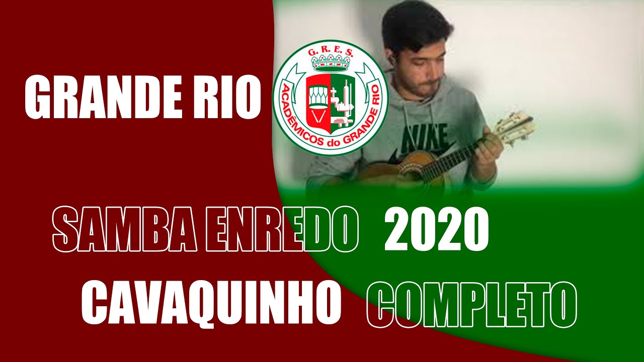 Grande Río 2020 - Samba Enredo - Cavaco