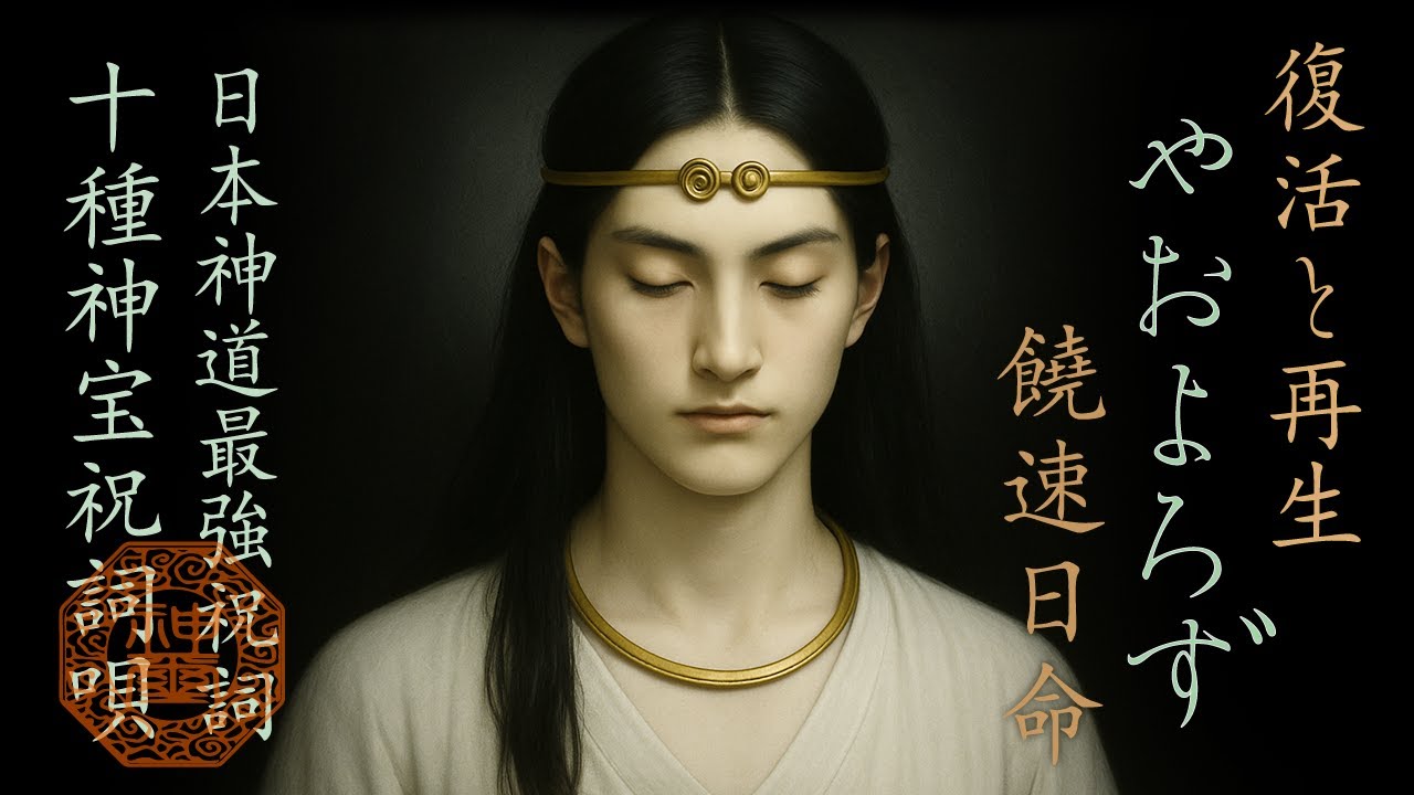 【やおよろず】十種神宝◆とくさのかんだから◆日本神道・最強の祝詞唄◆大和心◆饒速日命（ニギハヤヒ）◆YAOYOROZU｜TOKUSA-NO-KANDAGARA｜
