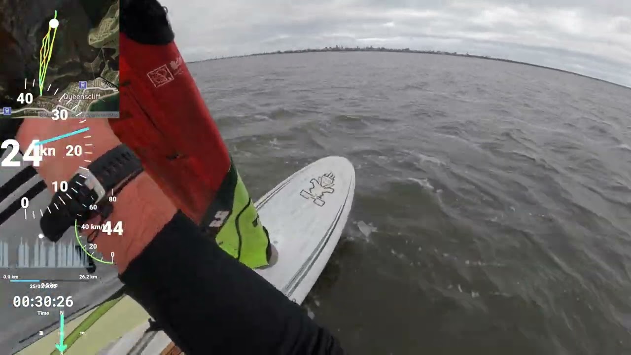 2025 05 27  windsurfing Swan Bay QUEENSCLIFF VIC