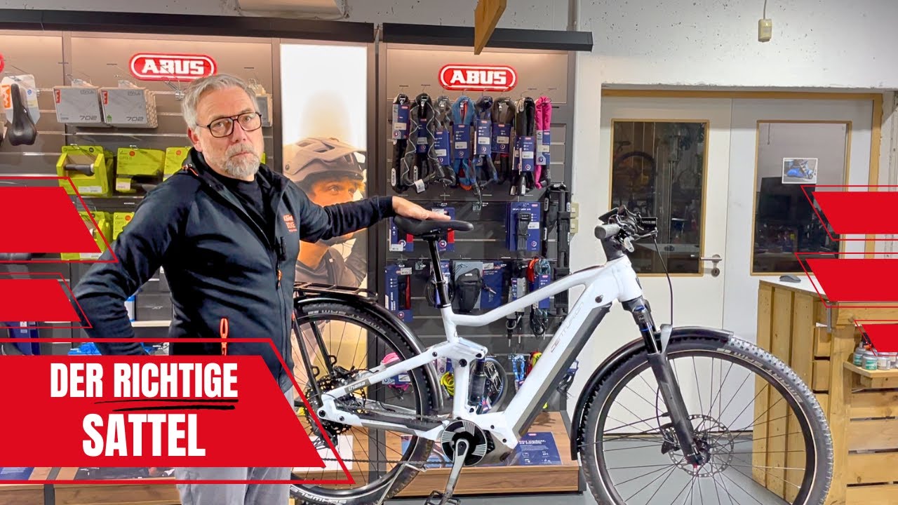 Den richtigen Sattel finden | SQLab MTB Sattel | Sitzknochenvermessung Fahrrad, E-Bike Sattel finden