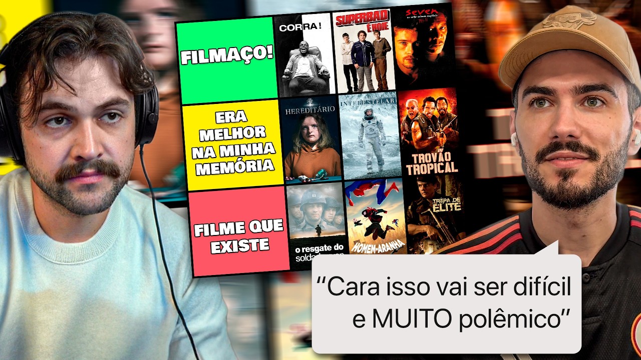 Tierlist: Elencando os FILMES TOP do canal Peewee