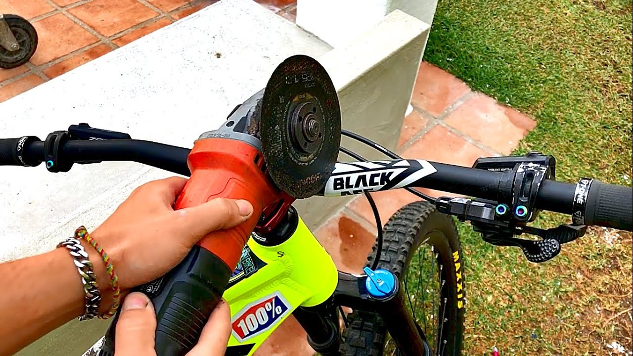 ¡¡LA MEJOR MANERA PARA CORTAR LA FIBRA DE CARBONO!!   |   RECORTAR EL MANILLAR Y LA TIJA DE CARBONO