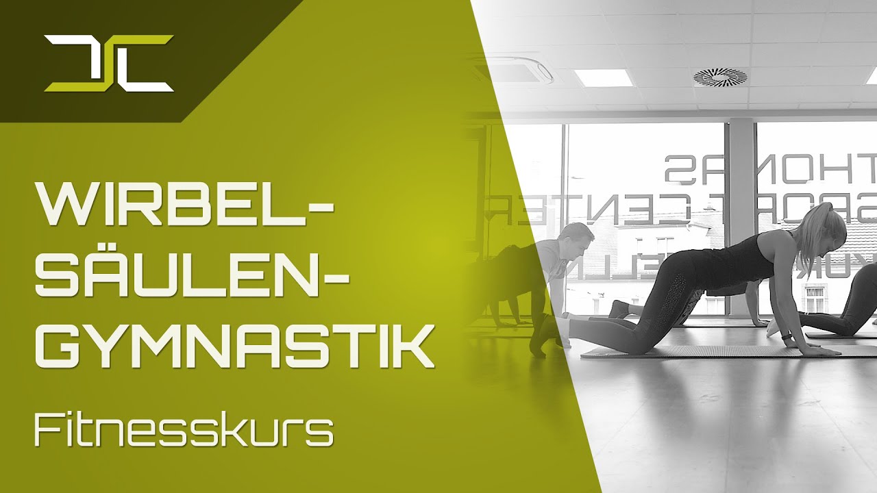 Wirbels&auml;ulengymnastik - Fitnesskurs im TSC Fitness Dresden - Thomas Sport Center