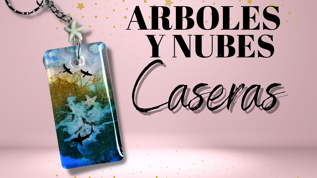 NUBES Y ARBOLES EN RESINA EPOXI