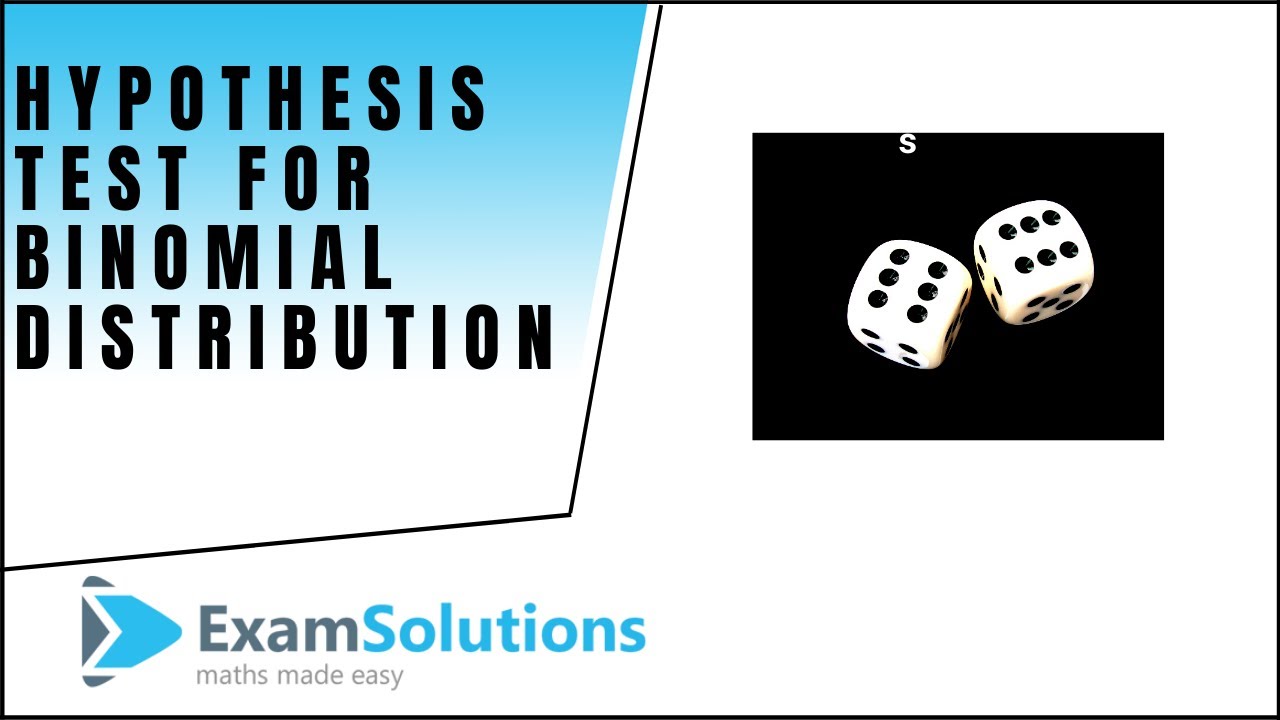 Проверка гипотез для биномиального распределения: ExamSolutions