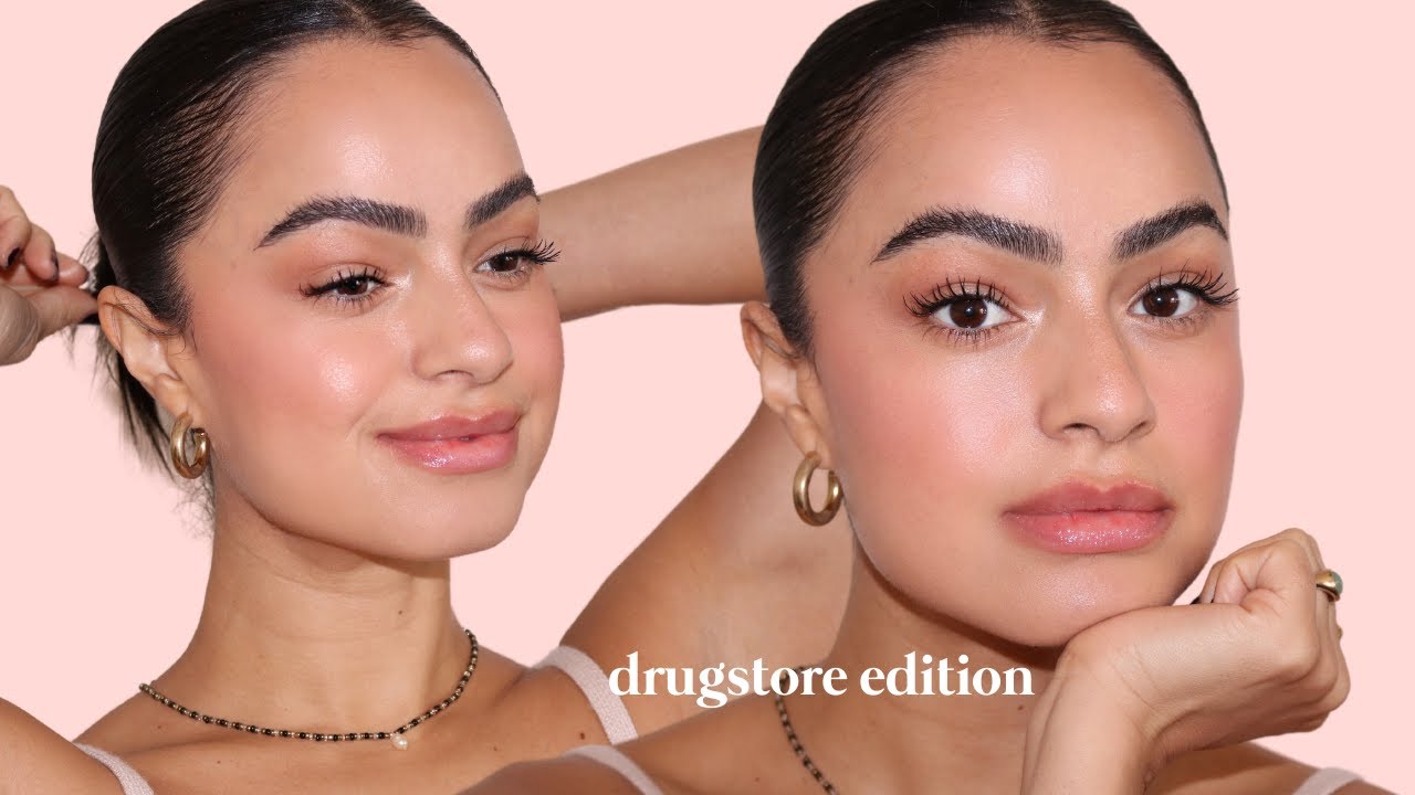 HOW TO GET THE ✨CLEAN✨ MAKEUP LOOK (DRUGSTORE)