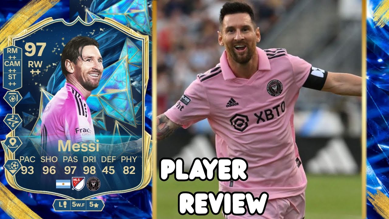 ES LA MEJOR CARTA DEL JUEGO??  MESSI TOTS 97 REVIEW | EA FC 25 LIONEL MESSI TOTS 97 PLAYER REVIEW
