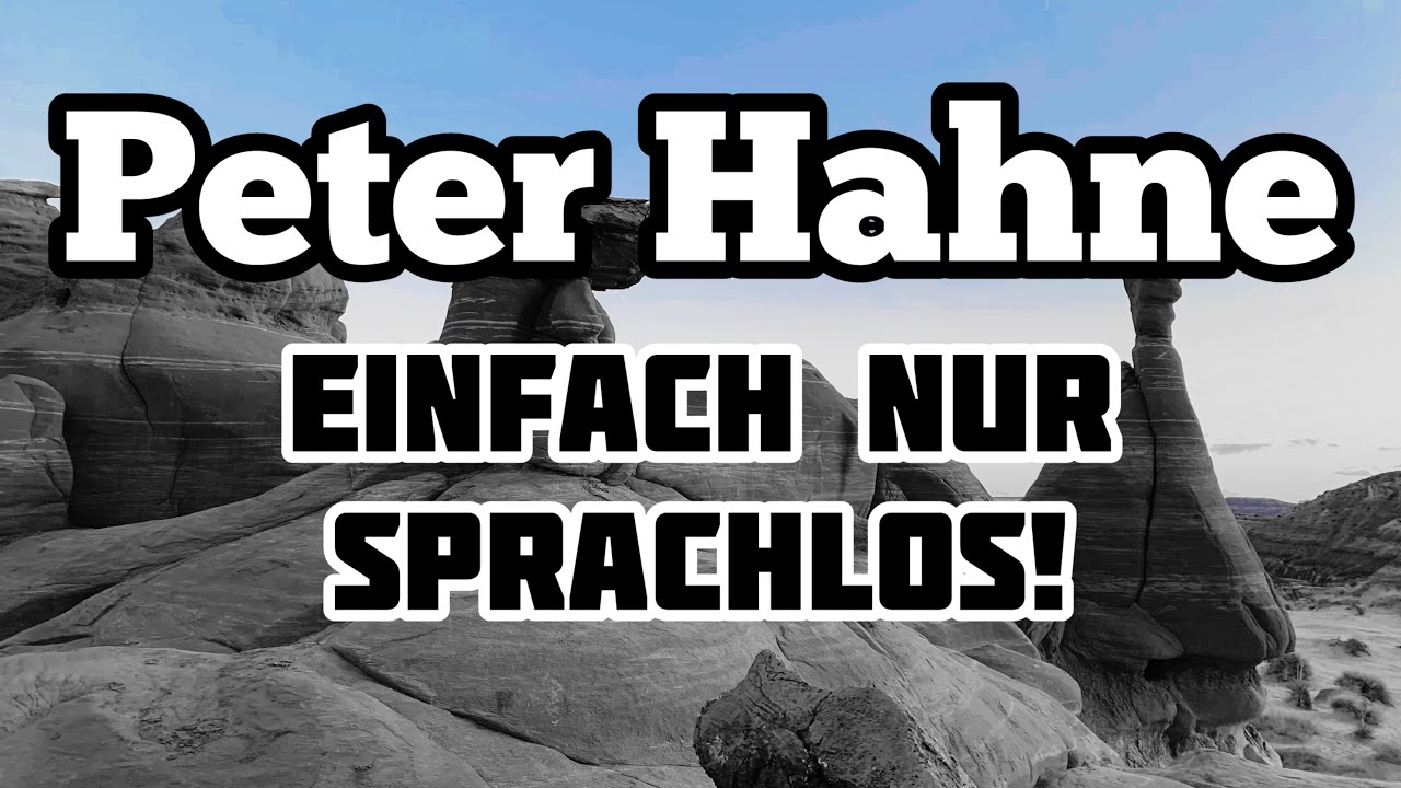Peter Hahne - Einfach nur sprachlos #endzeit #wahnsinn #peterhahne