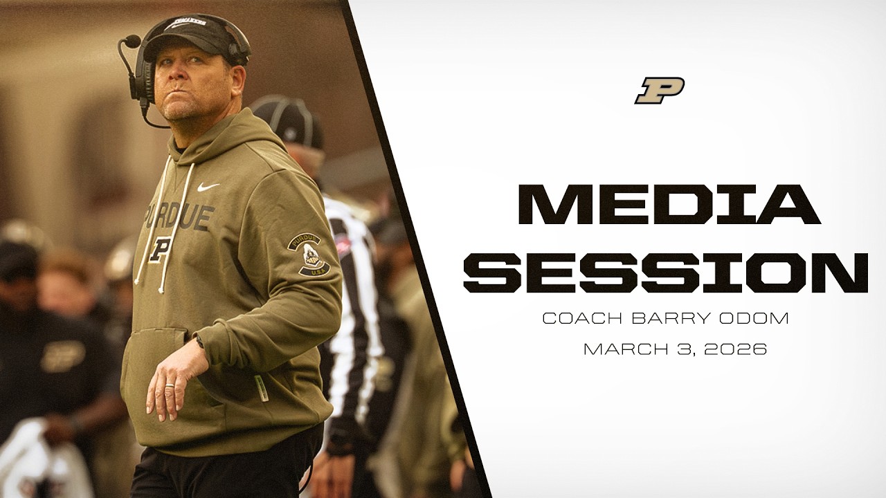 Coach Barry Odom Media Session | Purdue Football