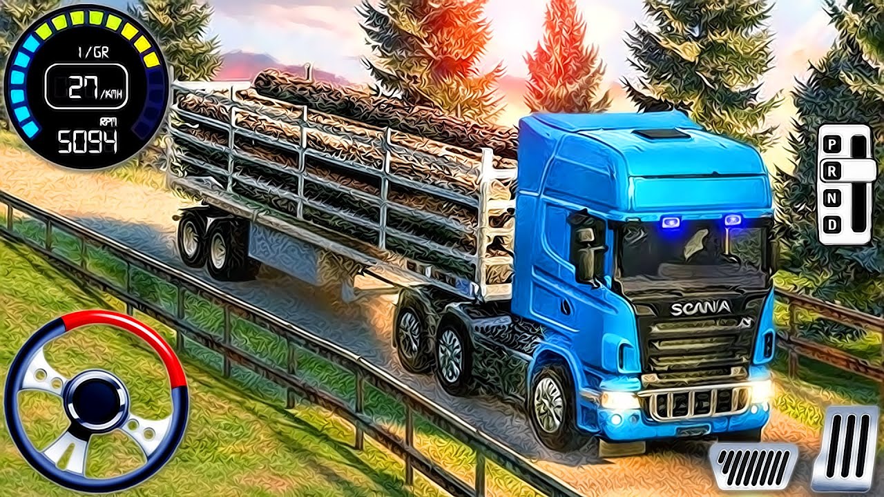 Heavy Cargo Transporter Truck Driver - Oil Tanker Transport Driving Simulator - Android GamePlay