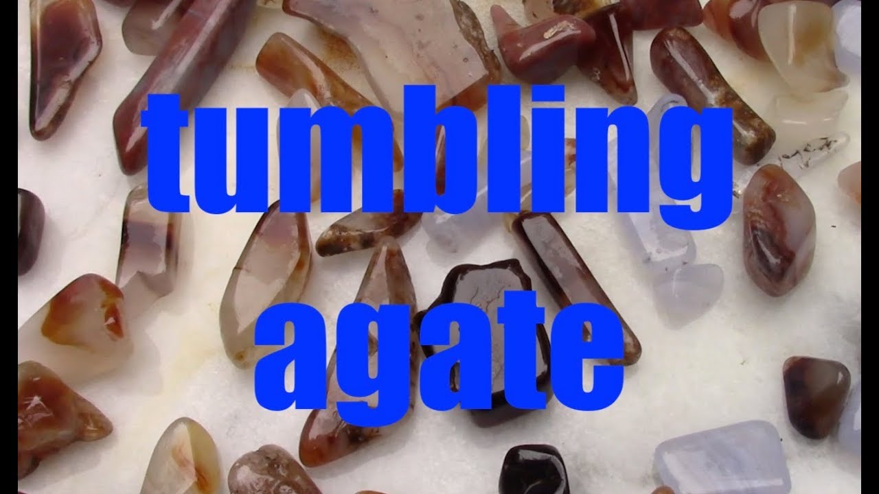 TUTORIAL: BASIC ROCK TUMBLING WITH AGATE