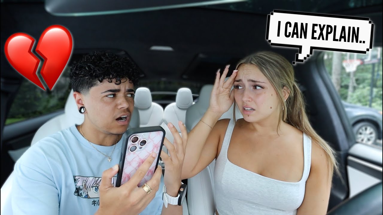 HE CAUGHT ME TEXTING MY EX.. *PRANK ON BOYFRIEND*