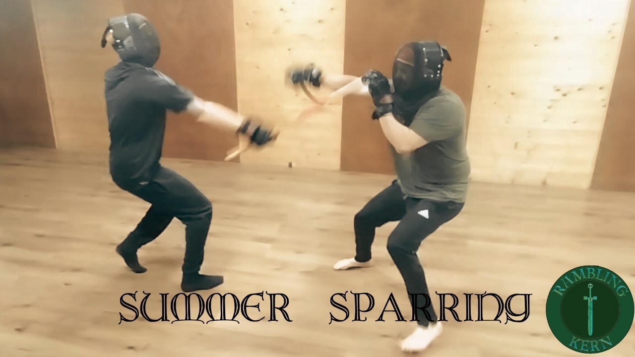 Irish stick fighting summer sparring