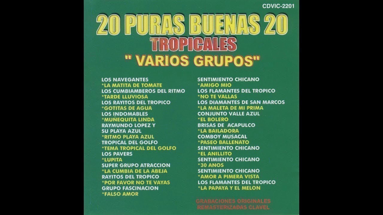 Los Cumbiamberos Del Ritmo - Tarde Lluviosa - Remastered