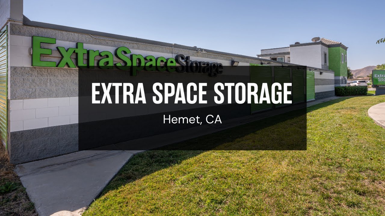Storage Units in Hemet, CA - Extra Space Storage