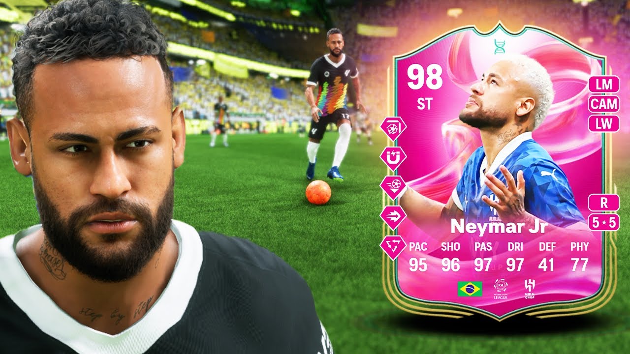 5 PS +!! 98 PICASSO MODE EVOLUTION NEYMAR PLAYER REVIEW | FC 25 ULTIMATE TEAM