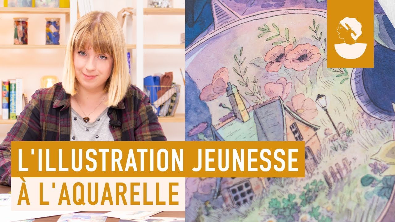 Introduction à l'illustration jeunesse à l'aquarelle