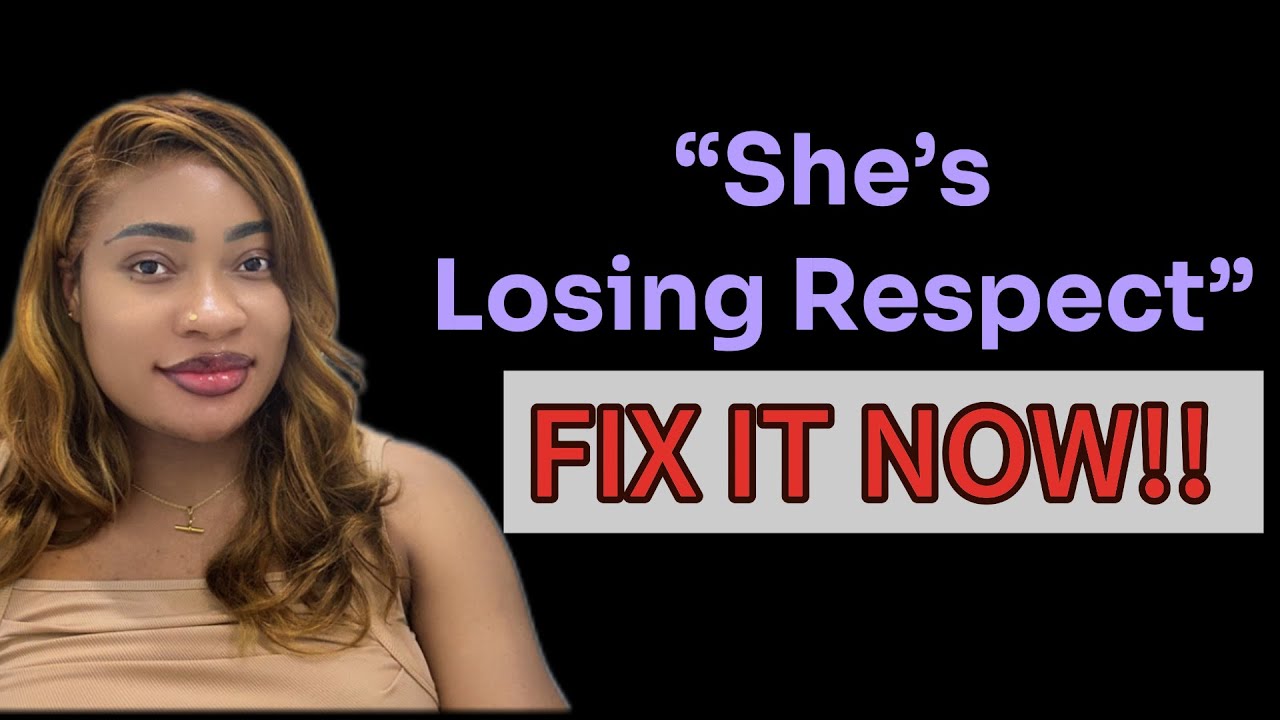 5 Signs She’s Losing Respect For You (And How To Stop It Now)