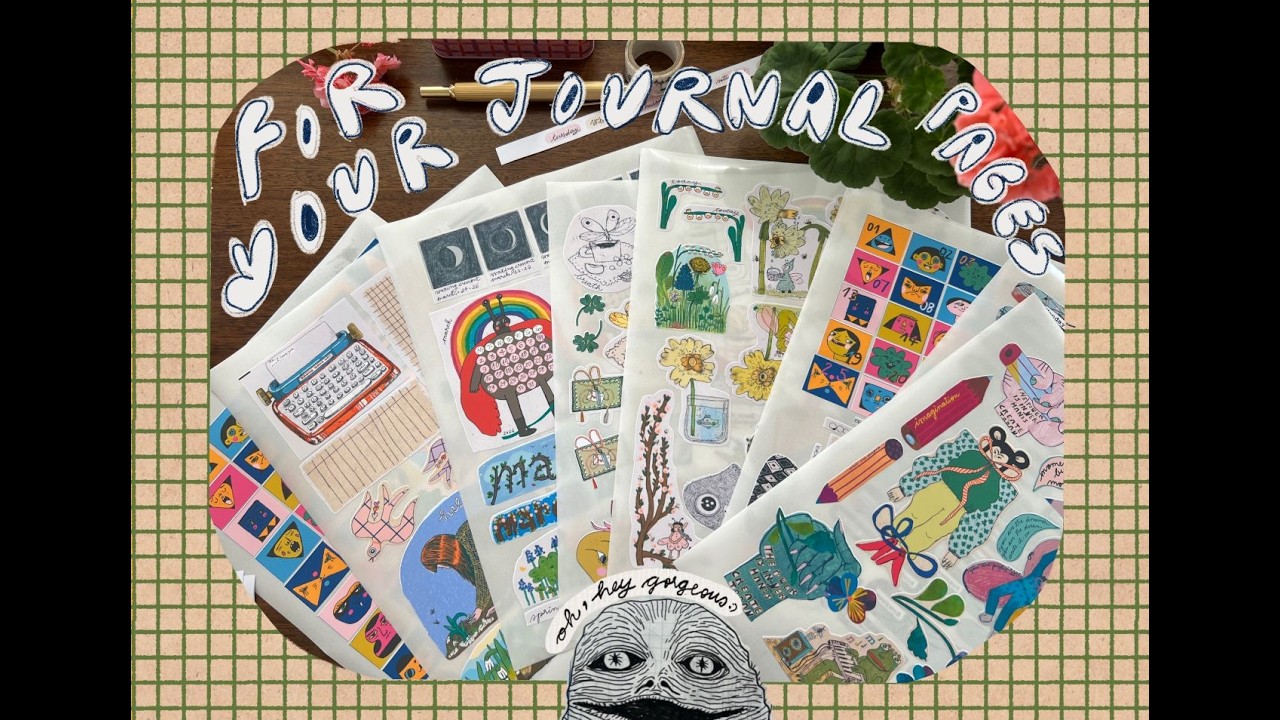 March Illustrations for Journaling. Spring Inspiration