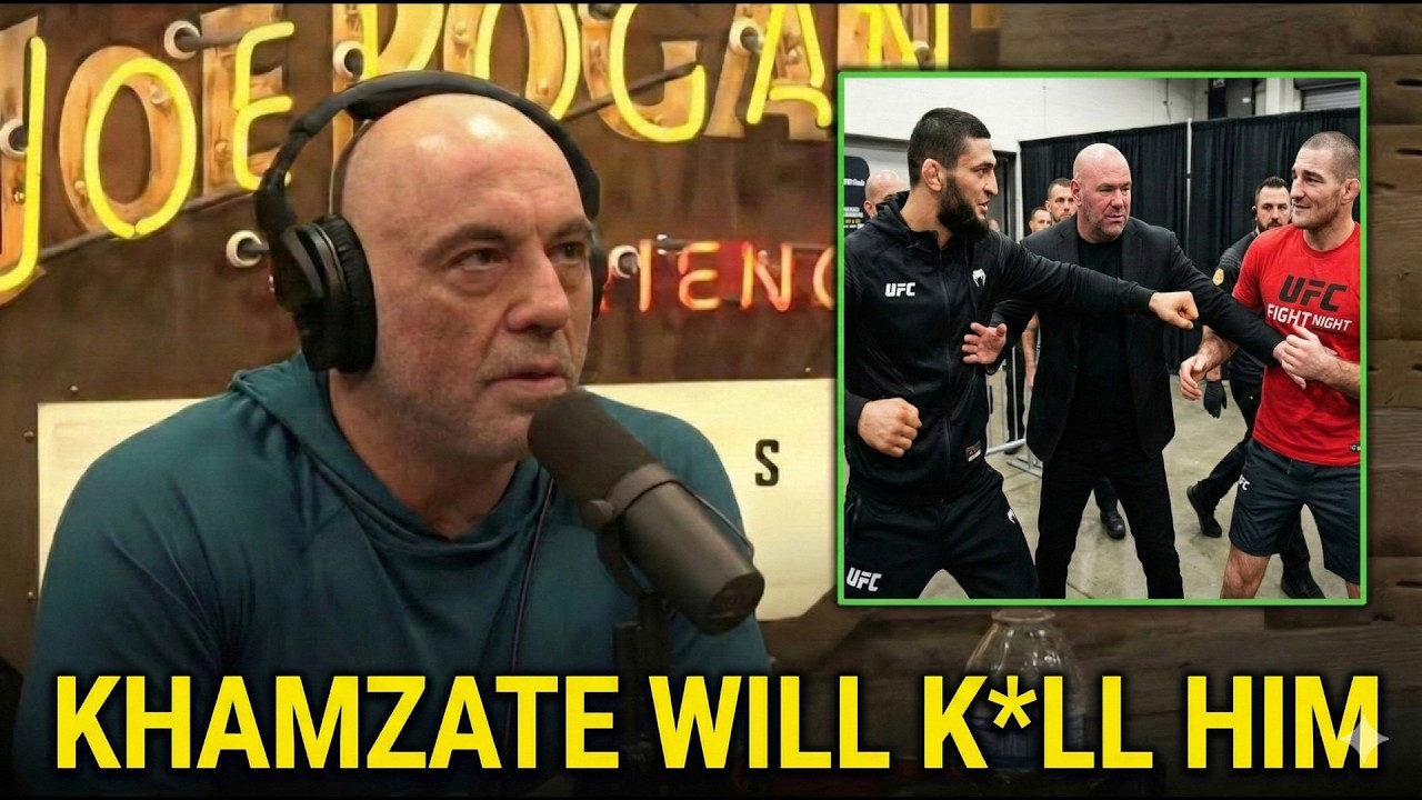 Joe Rogan Breaks Down The Drama Between Khamzat Chimaev And Sean Strickland!!