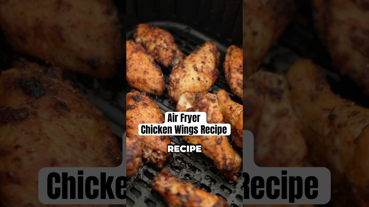 Easy Air Fryer Chicken Wings Recipe