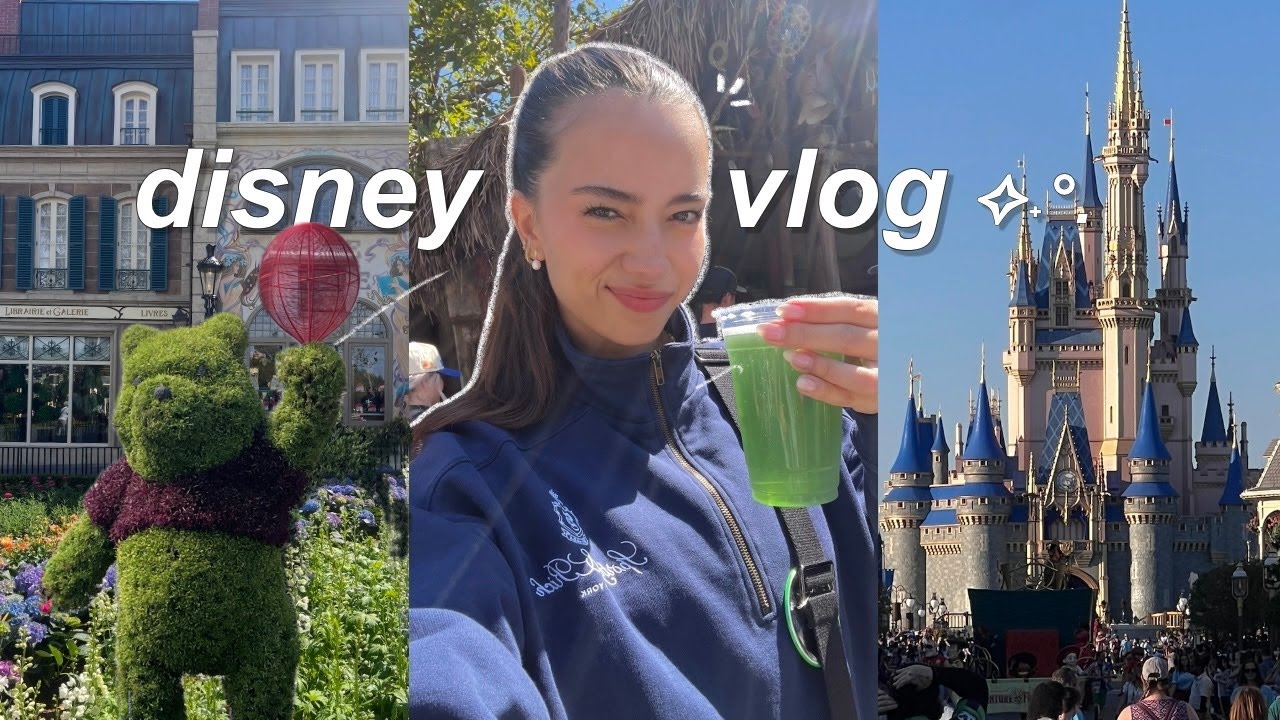 DISNEY WORLD VLOG | 4 parks in 2 days 🏰✨
