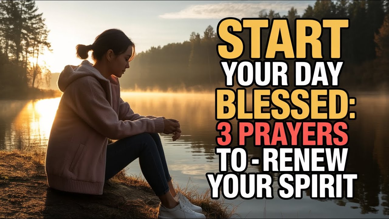 TRANSFORMING YOUR DAY: 3 POWERFUL PRAYERS TO RESTORE YOUR SOUL WITH DIVINE BLESSINGS, WITNESSED!