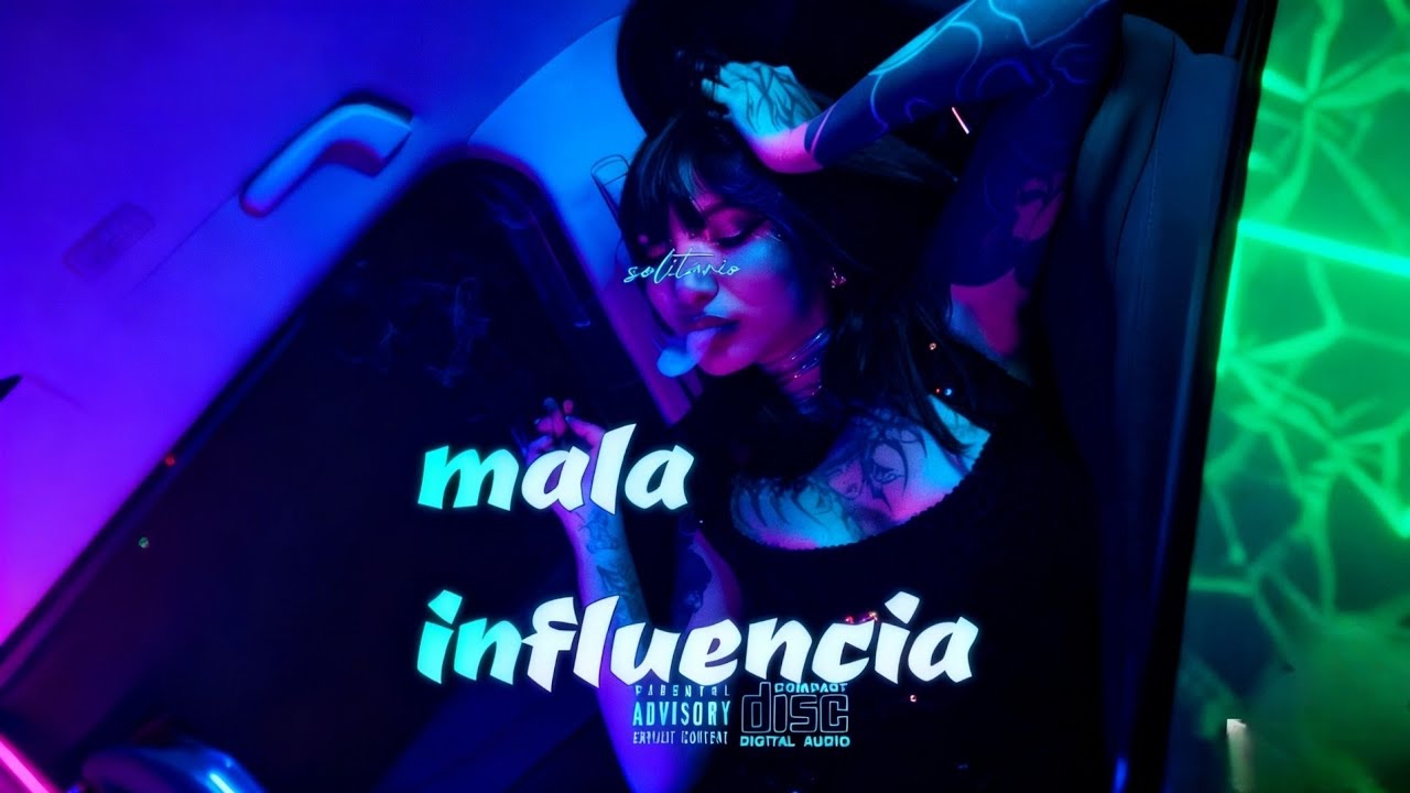 Solitario MALA. INFLUENCIA ( video visual )