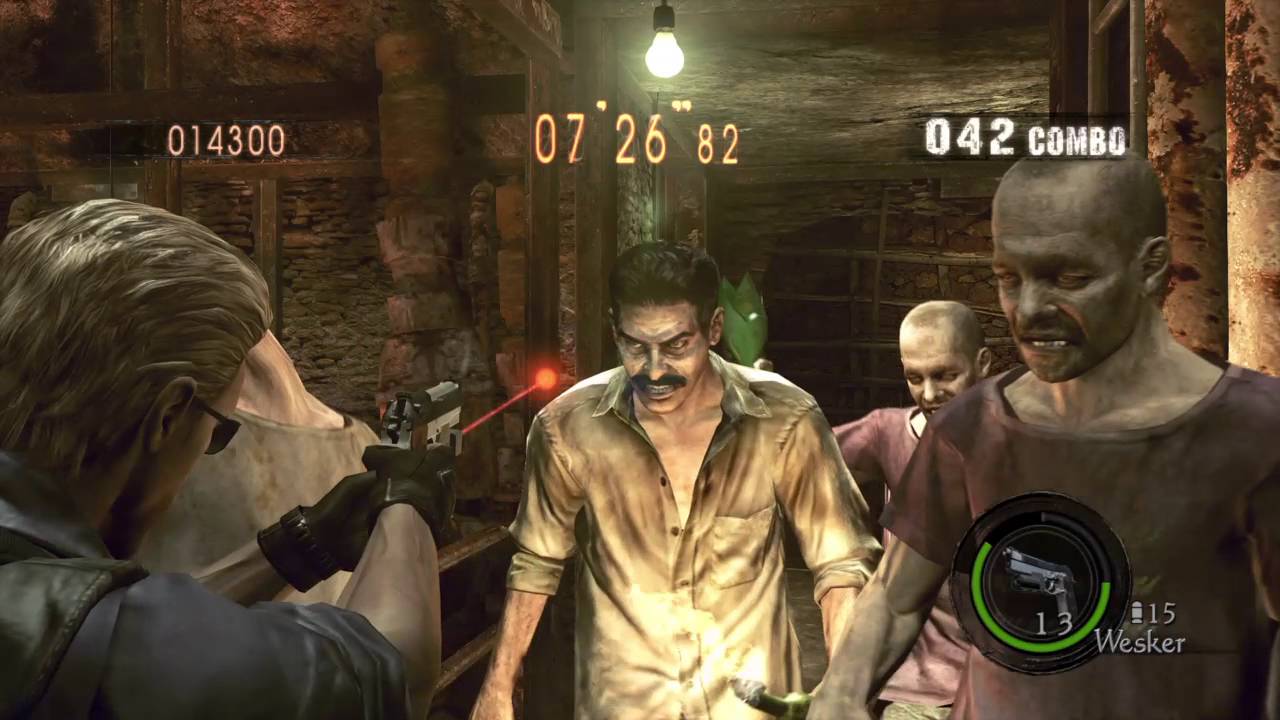 Resident Evil 5 Mercenaries United Solo Prison - 848K Wesker (S.T.A.R.S.)