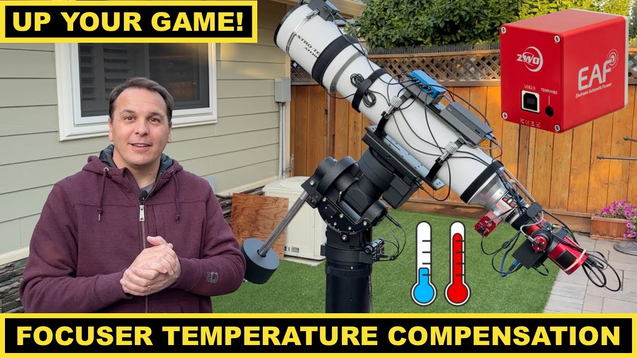 Focuser Temperature Compensation Using N.I.N.A.