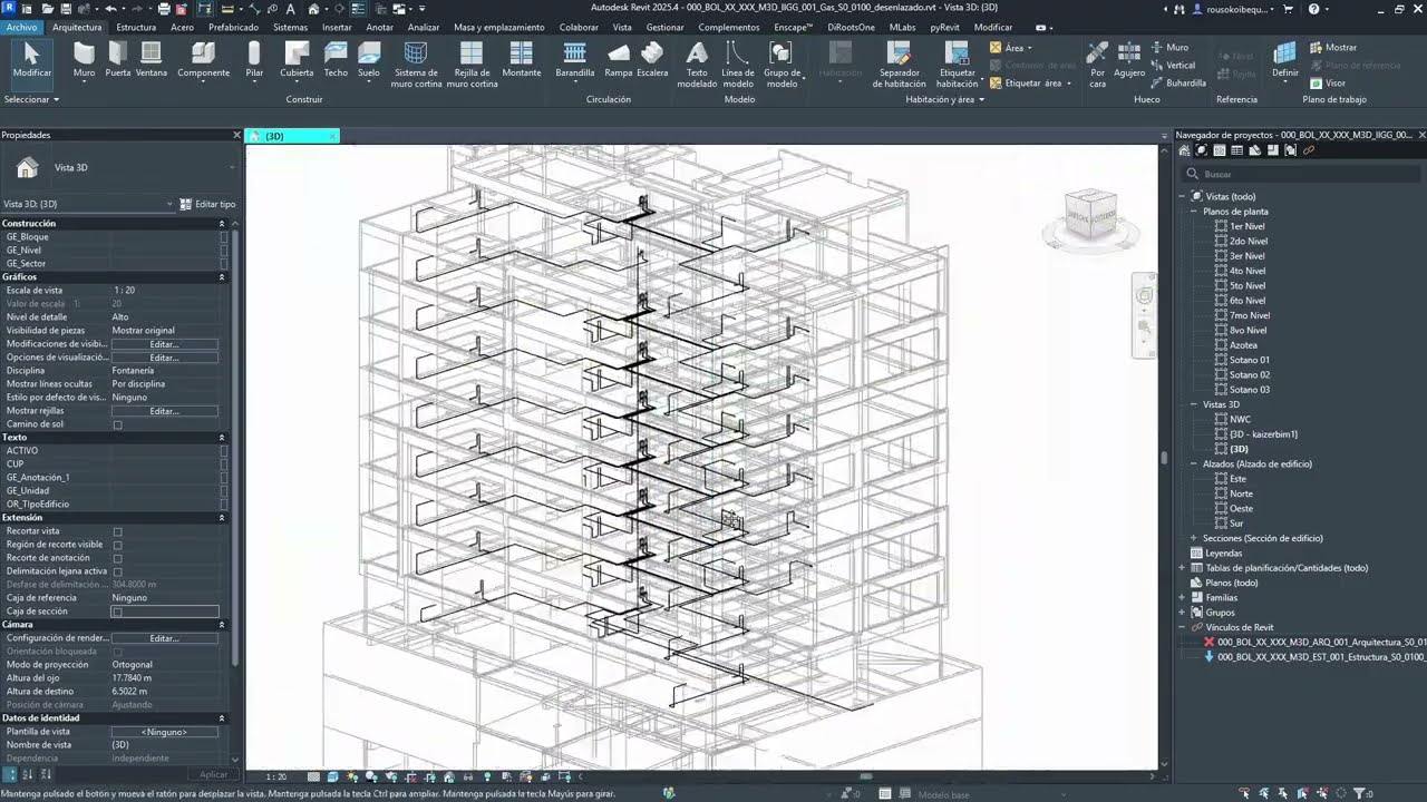 Proyecto INMOBILIARIO | Modelamiento BIM Integral de Edificio Multifamiliar