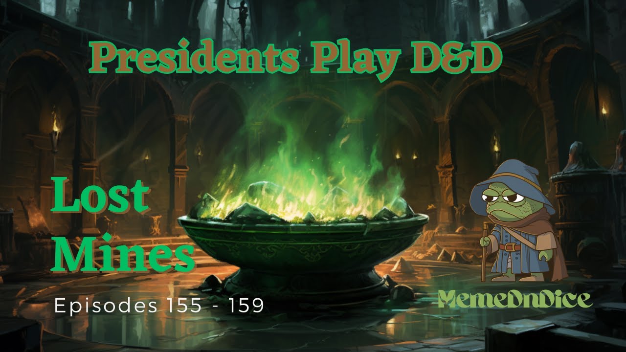 Presidents Play Lost Mines Ep 155 - 159 #ai #deepfake #dnd #tiktok #meme