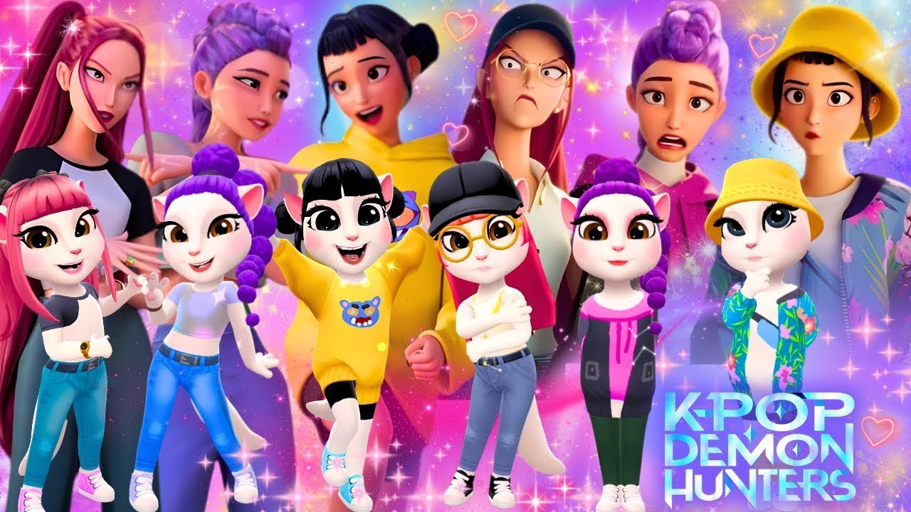 K POP DEMON HUNTERS ➕ ANGELA 2 Cosplay Makeover