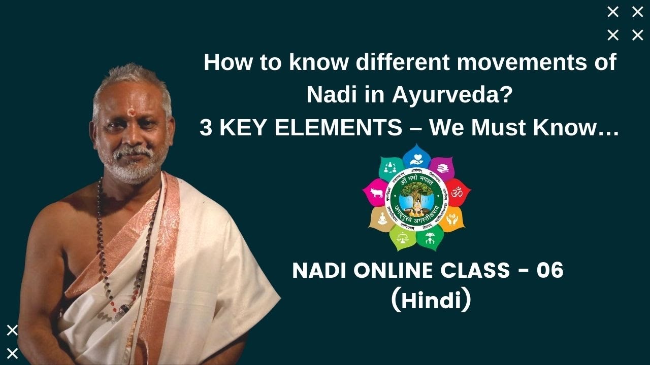 How to know different movements of Nadi in Ayurveda? Nadi Vigyan Ep6 by Lada Guru Sivanandan ji