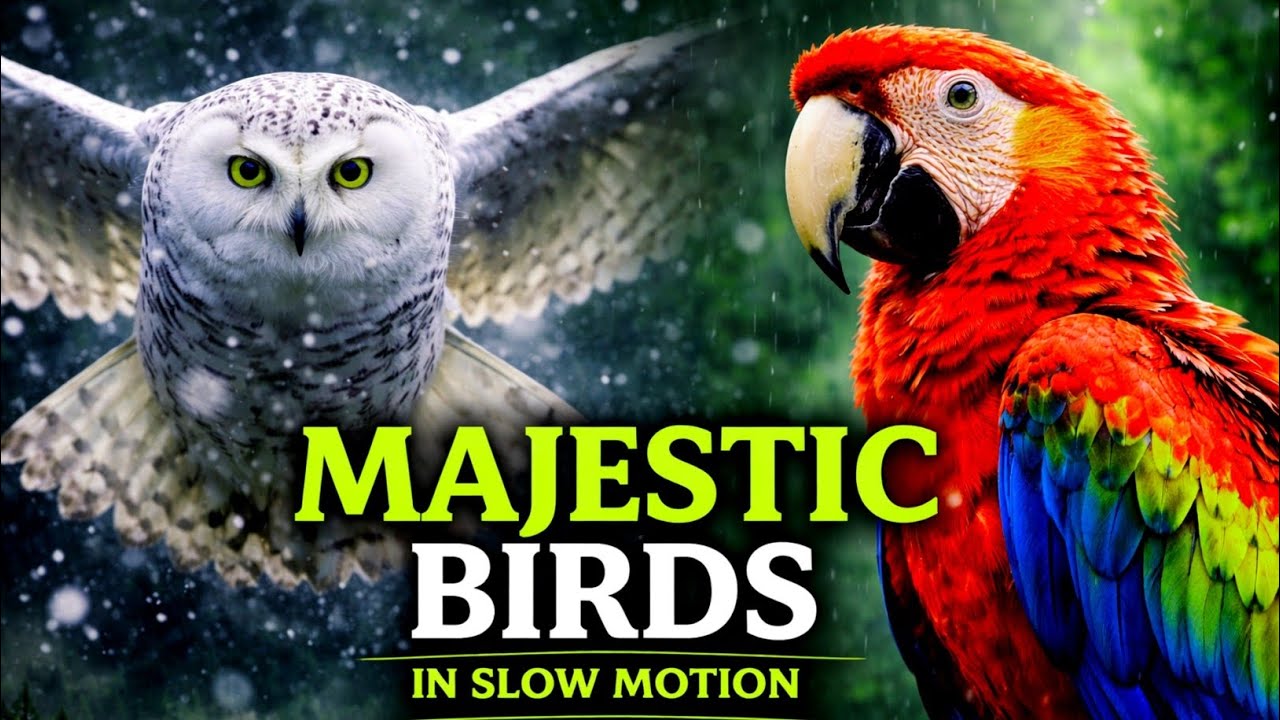 majestic birds cinematic 4k #nature #birds #4k #wildlife #relaxing 