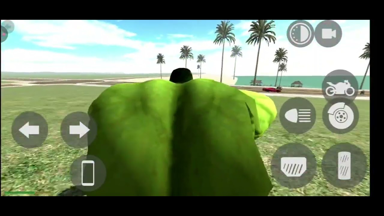 Hulk  Bike Riding Indian bike 3d cheat game 