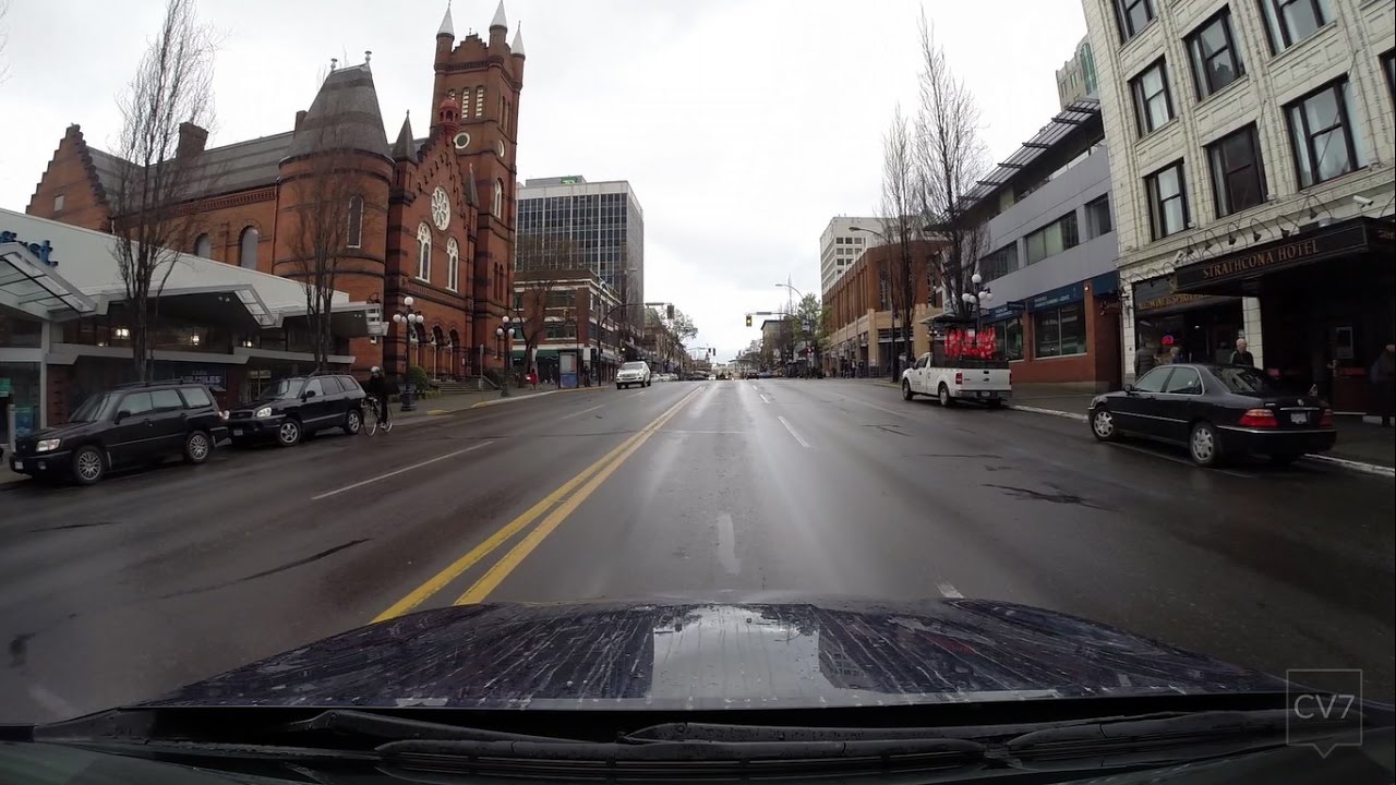 Douglas Street/Highway 1, Victoria BC (Time Lapse)