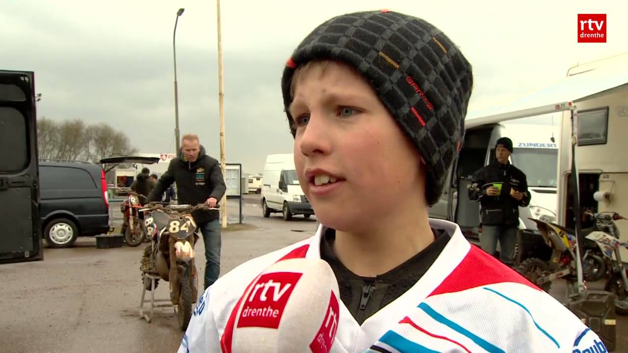 Lou en Sem zijn klaar voor het EK motorcross in Emmen