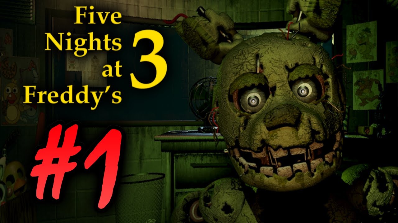 No entiendo que hacer xD - Five Nights at Freddy's 3 #1 (Primera vez)