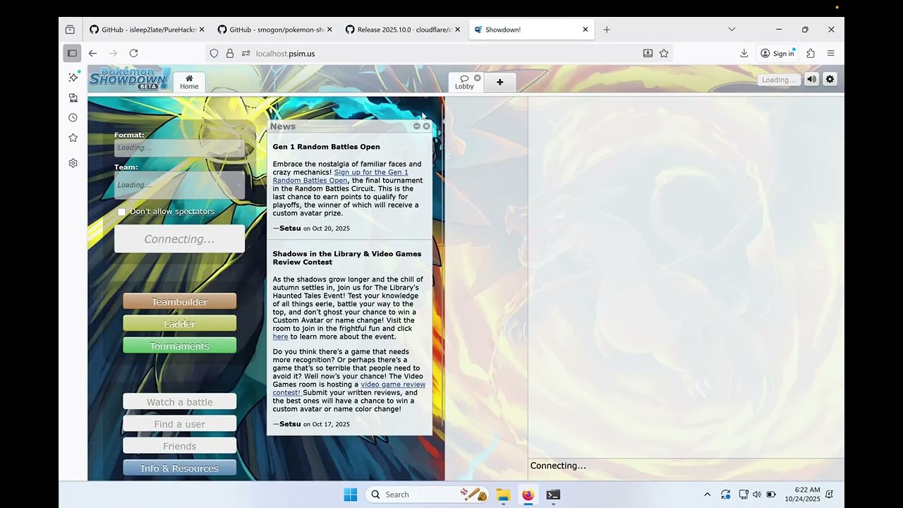 [Tutorial] Create a custom Pokemon Showdown server | Pure Hackmons No Nerfs | Cloudflare | LO-Again
