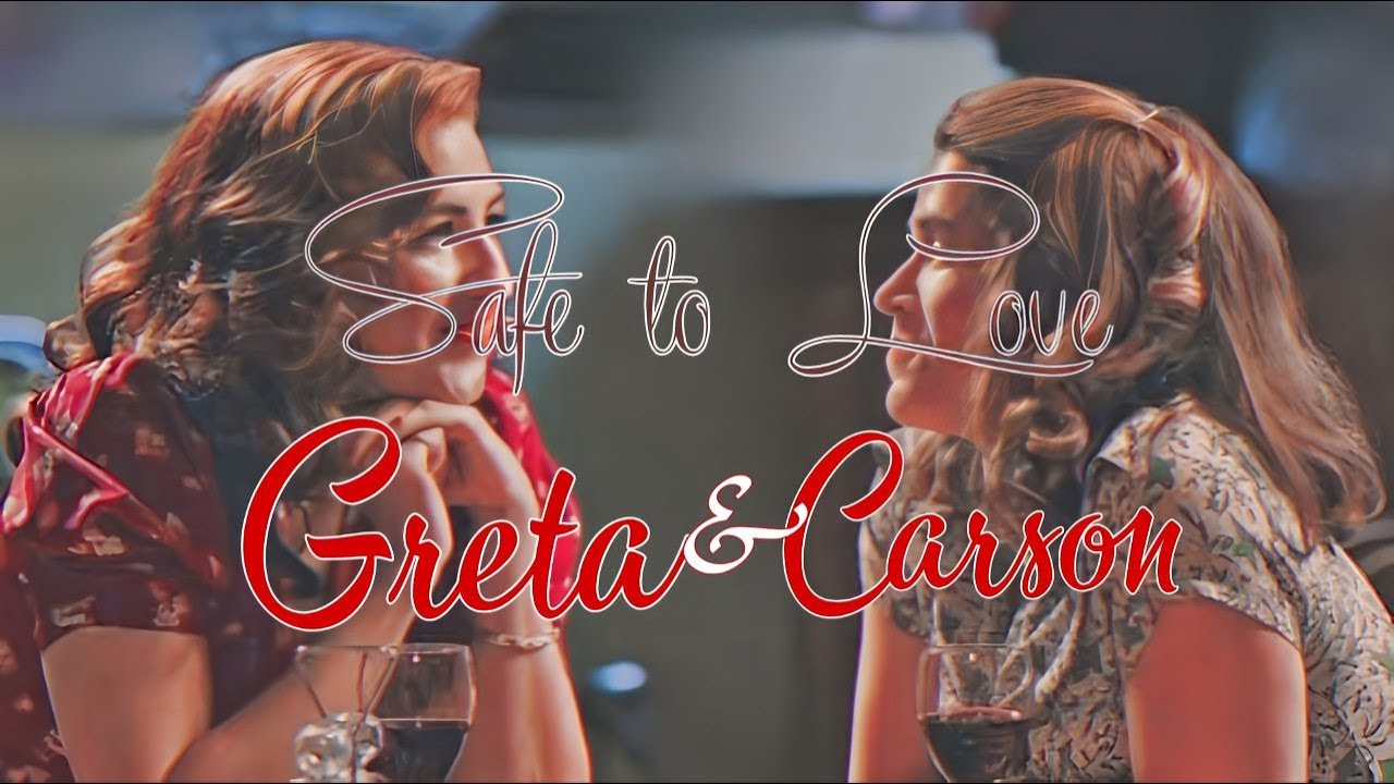 greta and carson —  a league of their own