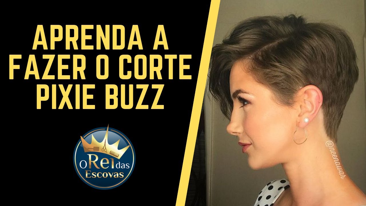 APRENDA A FAZER O CORTE PIXIE BUZZ