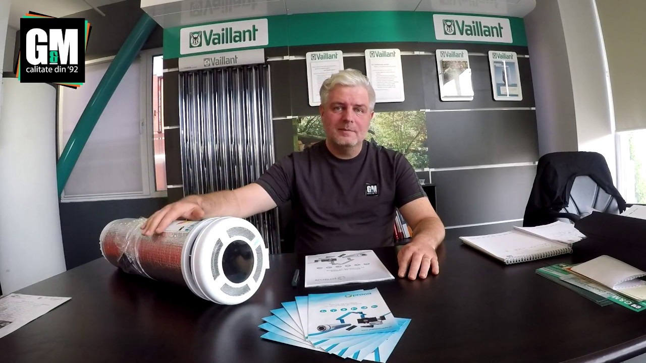 Sistem de ventilație cu recuperare de căldură - Prana - prezentare G&M