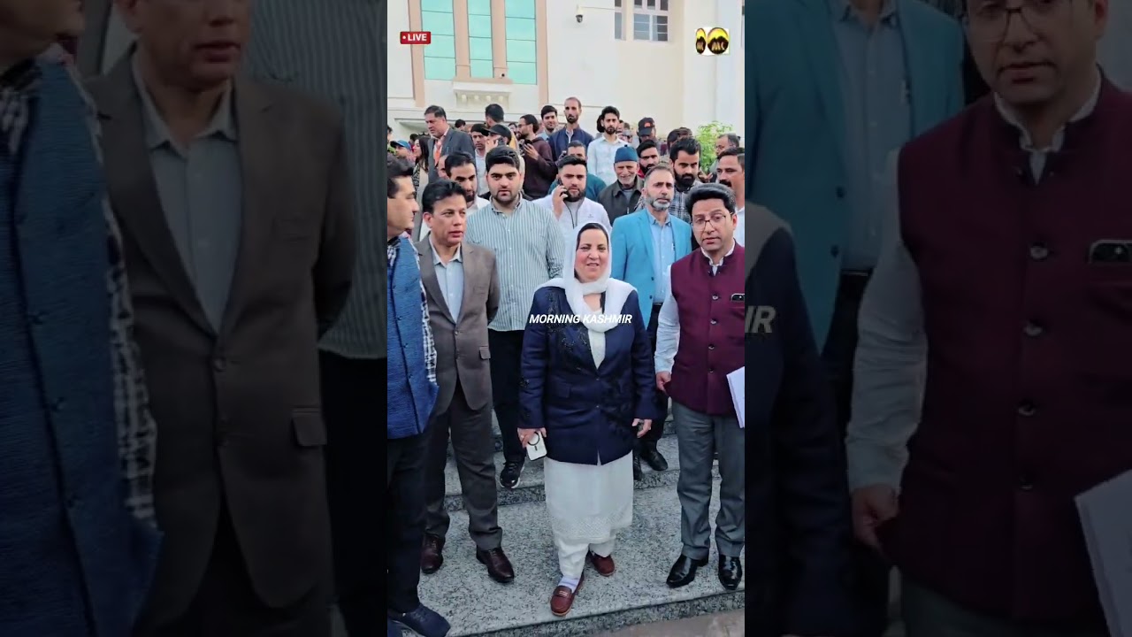 Education and Health Minister Sakina Masood Itoo At Assembly
